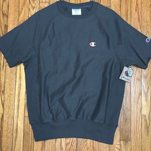 Men’s champion cut sleeve crew neck sweater